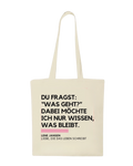 Exklusiver Jute- Beutel